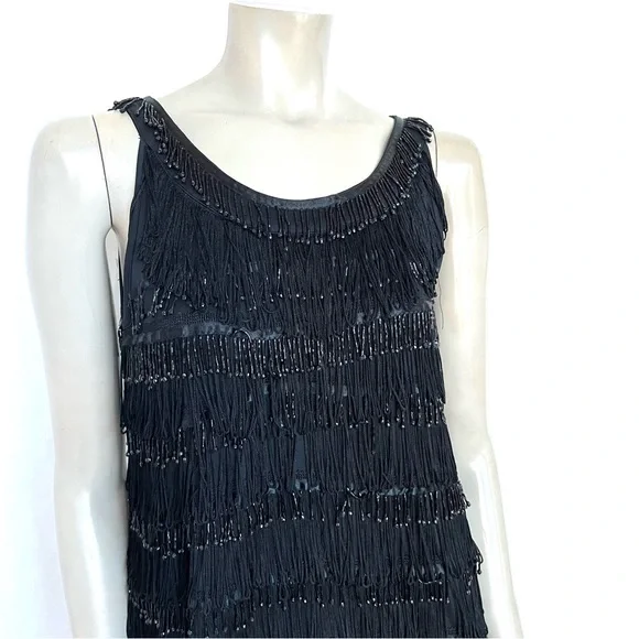 Vintage ROMAN KEFLAY Black Party Dress - Picture 5 of 11